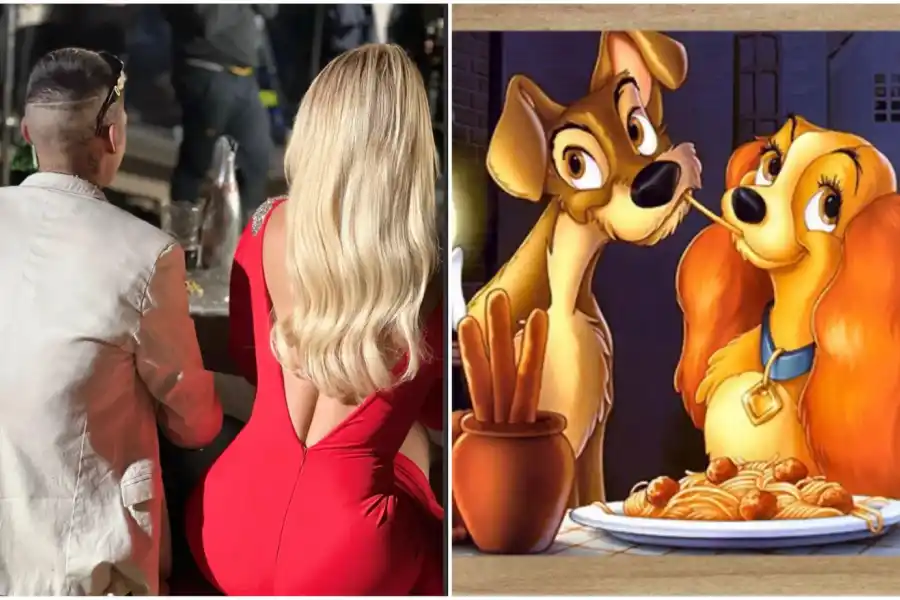 L- Gante publicó en sus redes una romántica foto junto a Wanda Nara