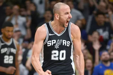 Video: la camiseta que Manu Ginóbili uso en los Spurs llegó al espacio