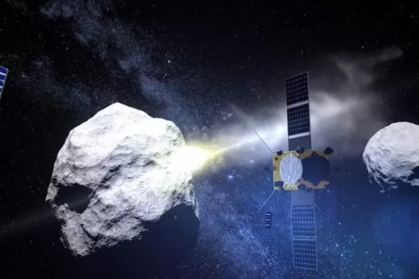 La NASA desvió la órbita del asteroide