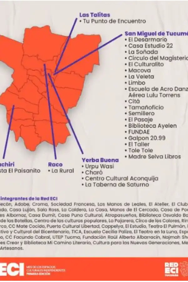Comenzó el mes de los Espacios Culturales Independientes en Tucumán