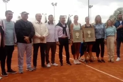 La tenista Paula Ormaechea fue la campeona en el Parque 9 de Julio