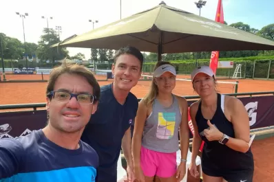 Tenis: colaborar tuvo su premio