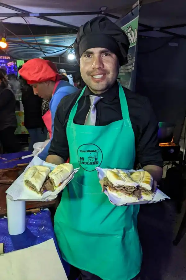 LA COCHA. Se impuso el producto de Parrillada Mi Cascudo. 