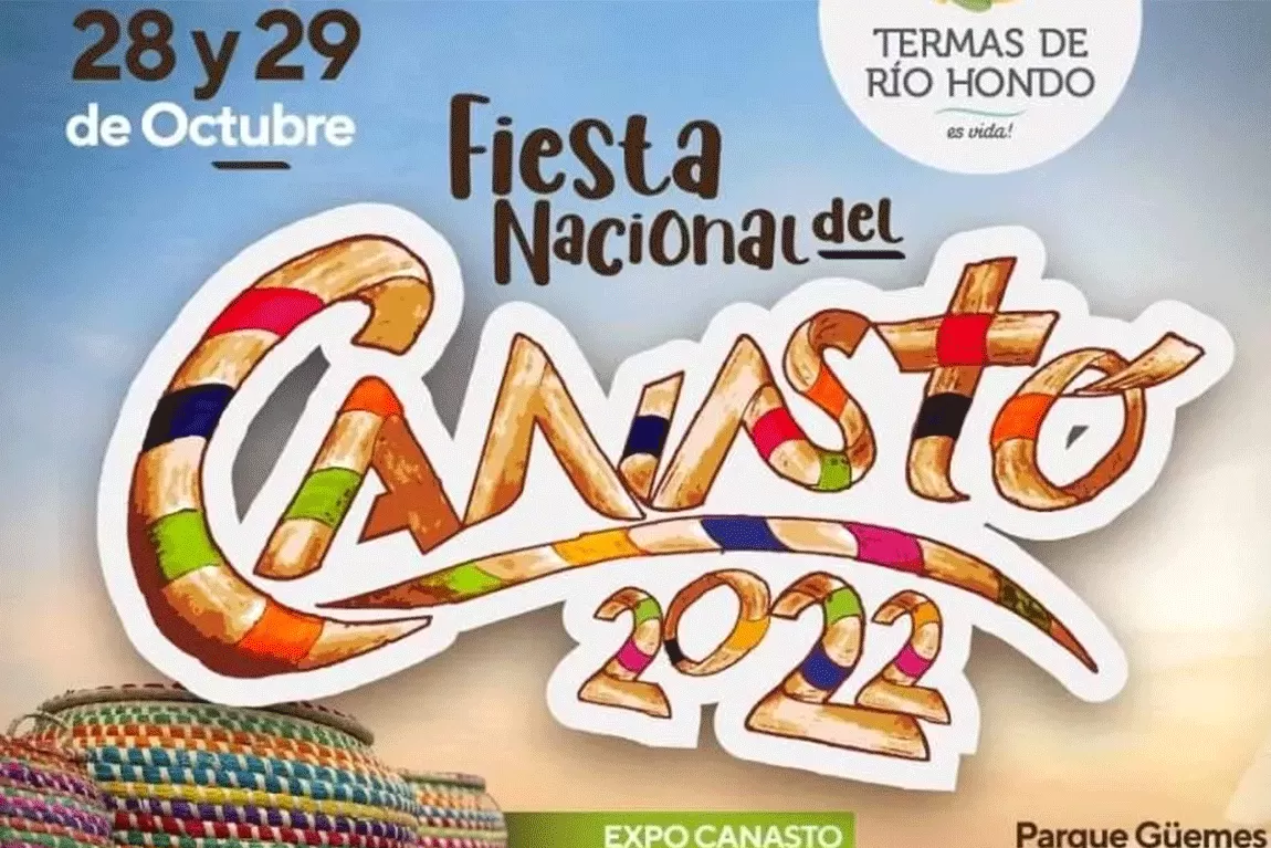 Vuelve la Fiesta Nacional del Canasto a Las Termas del Río Hondo