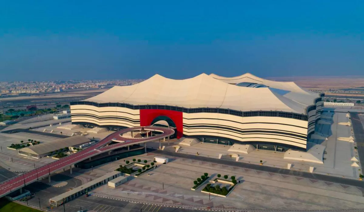 ESTADIO. Una espectacular tienda beduina será sede del partido inaugural de Qatar 2022.