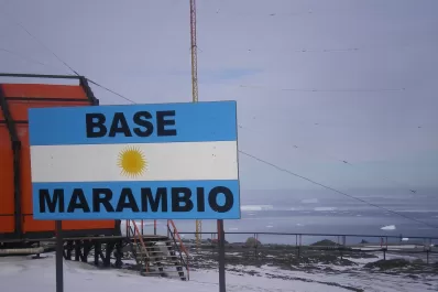 Un suboficial atacó a otro a mazazos en la base Marambio
