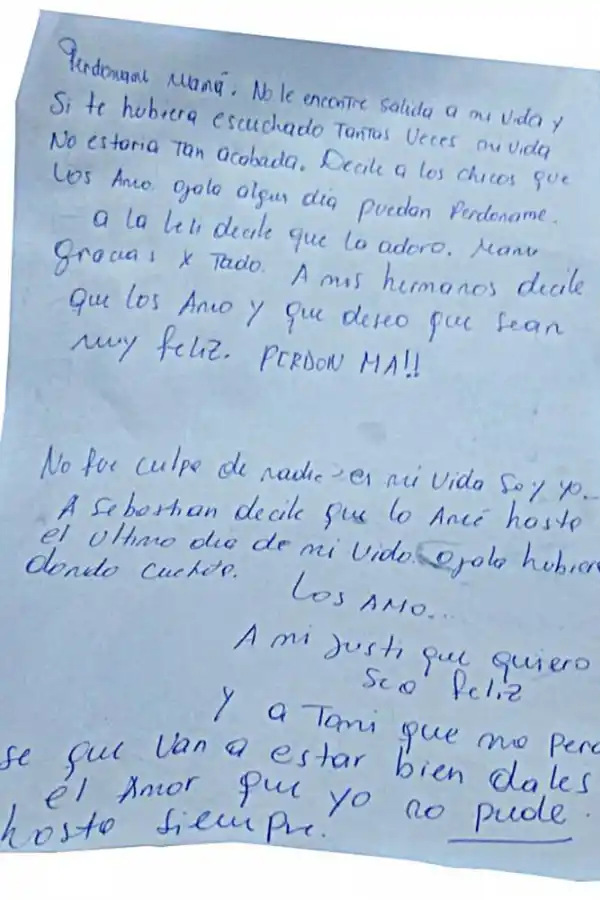 Declaró una amiga de Noelia Sosa y aportó datos reveladores: Qué le dijo a la Policía