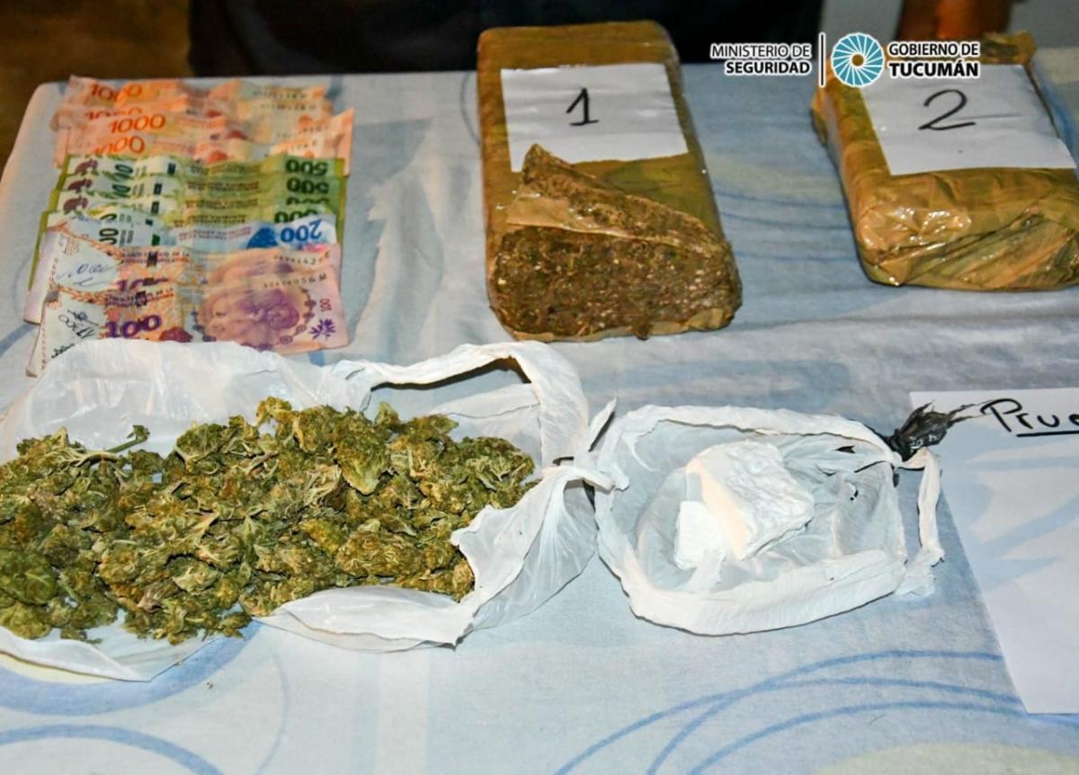 Bella Vista: secuestran cocaína y marihuana en un allanamiento