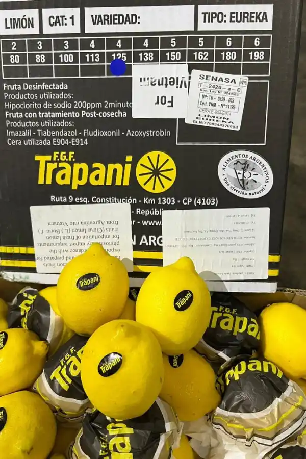 Productores celebran la llegada del limón tucumano a Vietnam: Estamos muy contentos con este logro