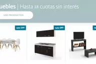 ¿Cómo comprar muebles de interior y exterior en 18 cuotas sin interés?