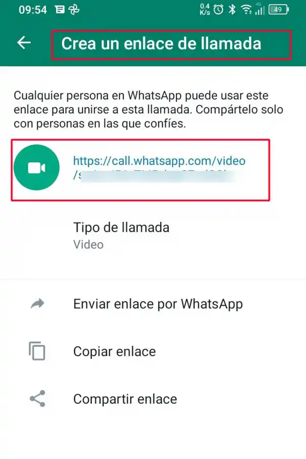 WhatsApp: conocé el paso a paso para usar los nuevos enlaces de llamadas