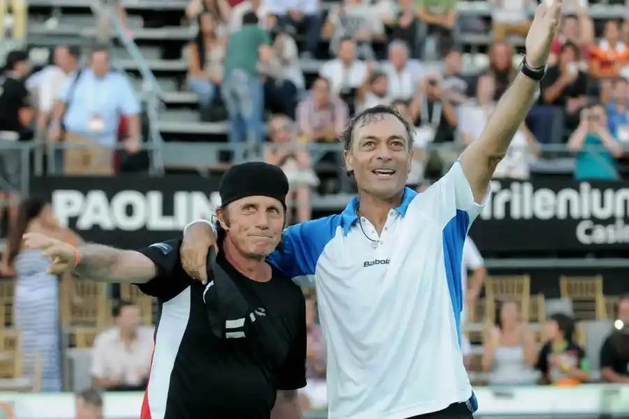 Guillermo Vilas reapareció luego de un largo tiempo de estar alejado de los medios