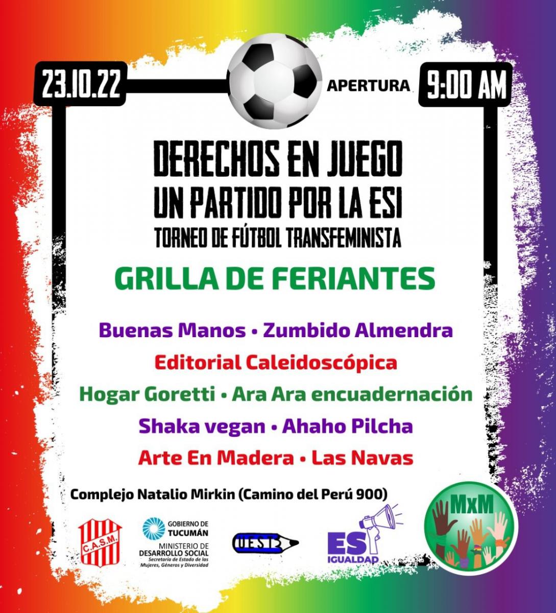 Derechos en Juego: un partido transfeminista de fútbol