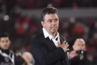 Video: la emoción de Marcelo Gallardo al saludar a los hinchas de River