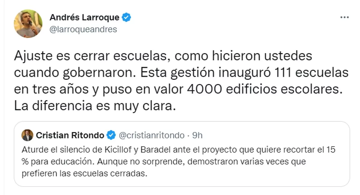 Foto tomada de Twitter: @larroqueandres