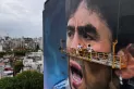 Homenaje a Maradona: inaugurarán el mural más grande del mundo con su imagen