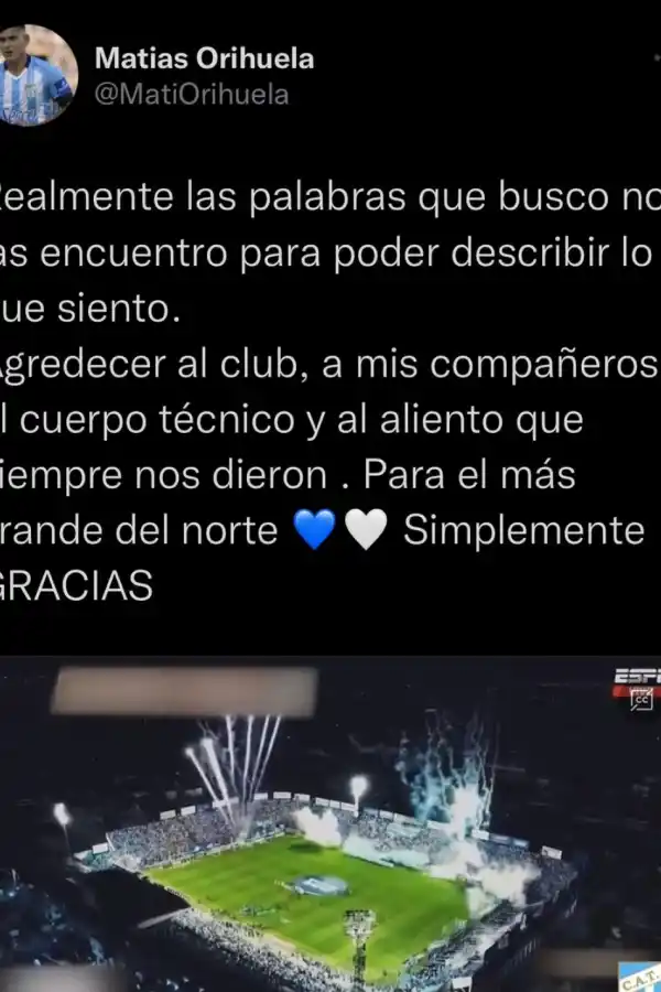 El tuit de Orihuela.