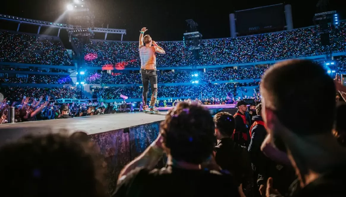 Coldplay inauguró el primero de sus diez shows en Argentina