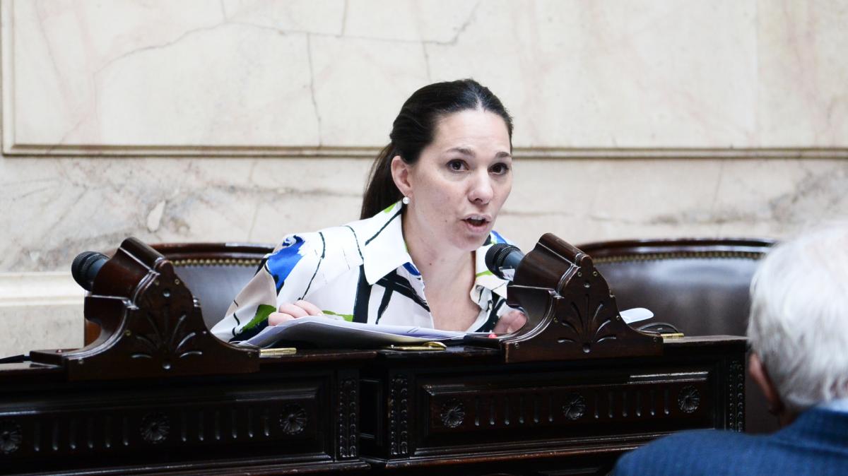 DE CREO-TUCUMÁN. Paula Omodeo, del interbloque de JxC, argumentó su rechazo al proyecto del Presupuesto 2023.