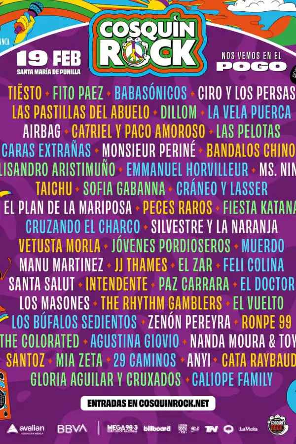 Cosquín Rock 2023 ya tiene sus primeros para su grilla