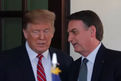 Balotaje en Brasil: Donald Trump reiteró su apoyo a Jair Bolsonaro