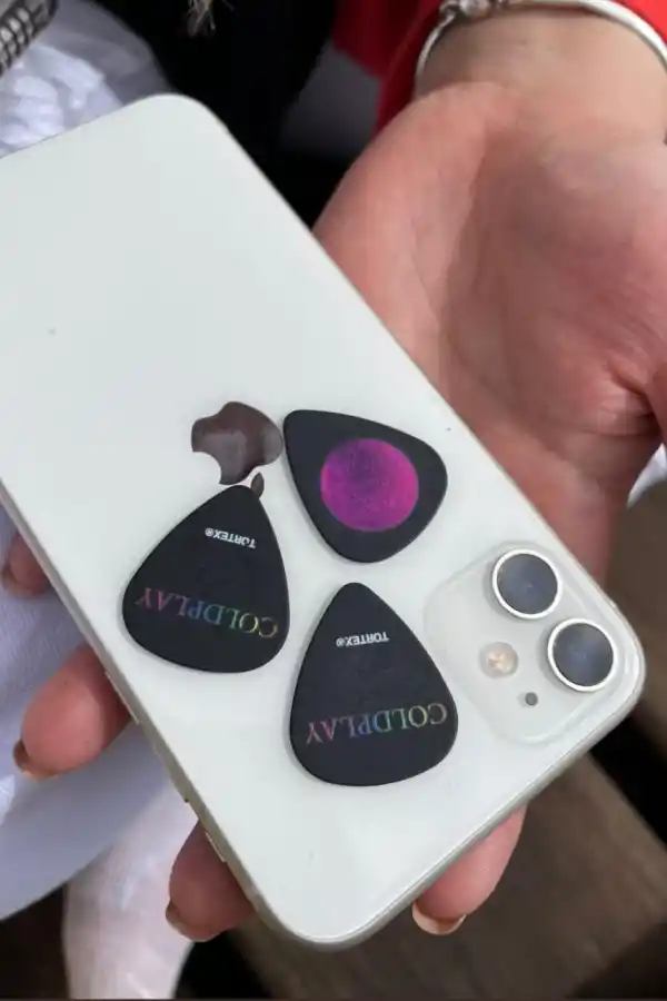 Una tucumana cumplió el sueño de muchos: estar con Coldplay