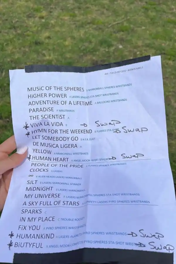 Una tucumana cumplió el sueño de muchos: estar con Coldplay