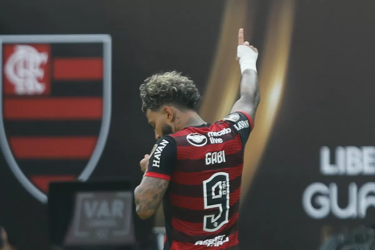 Gabriel Barbosa. FOTO TOMADA DE TWITTER @Flamengo_es