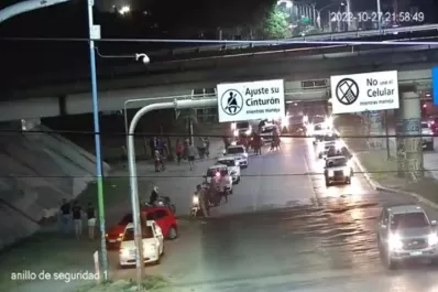 Banda del Río Salí: vigías y policías evitaron que un hombre saltara al vacío