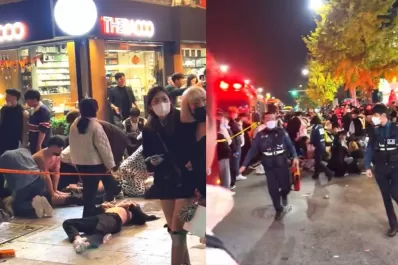 Trágica fiesta de Halloween: 146 personas murieron en una estampida en Corea del Sur