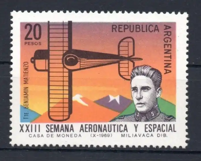 INMORTALIZADO. Se emitió una estampilla en su homenaje.