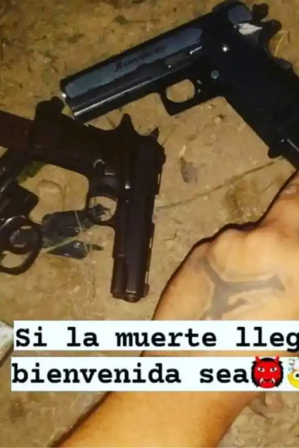 Las redes sociales del acusado del homicidio a Blaquier: fotos con armas, motos y muchos dólares
