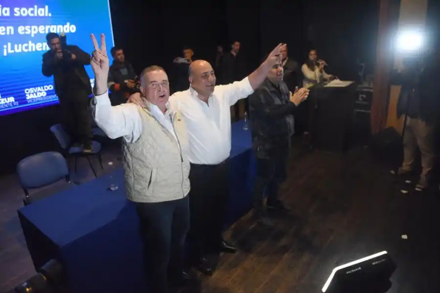 JALDO-MANZUR. Más de 70 partidos les responderían en 2023. 