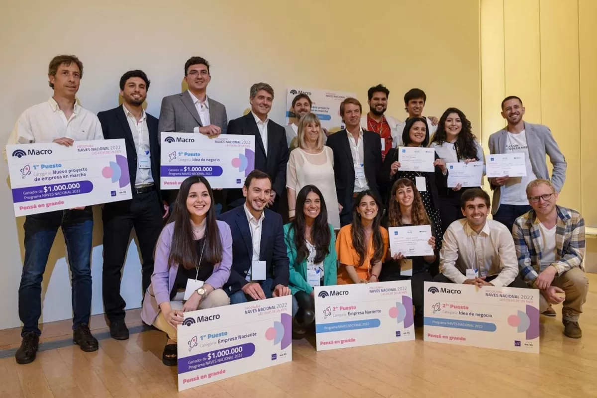 Banco Macro y el Centro de Entrepreneurship del IEA premiaron a los ganadores de NAVES 2022
