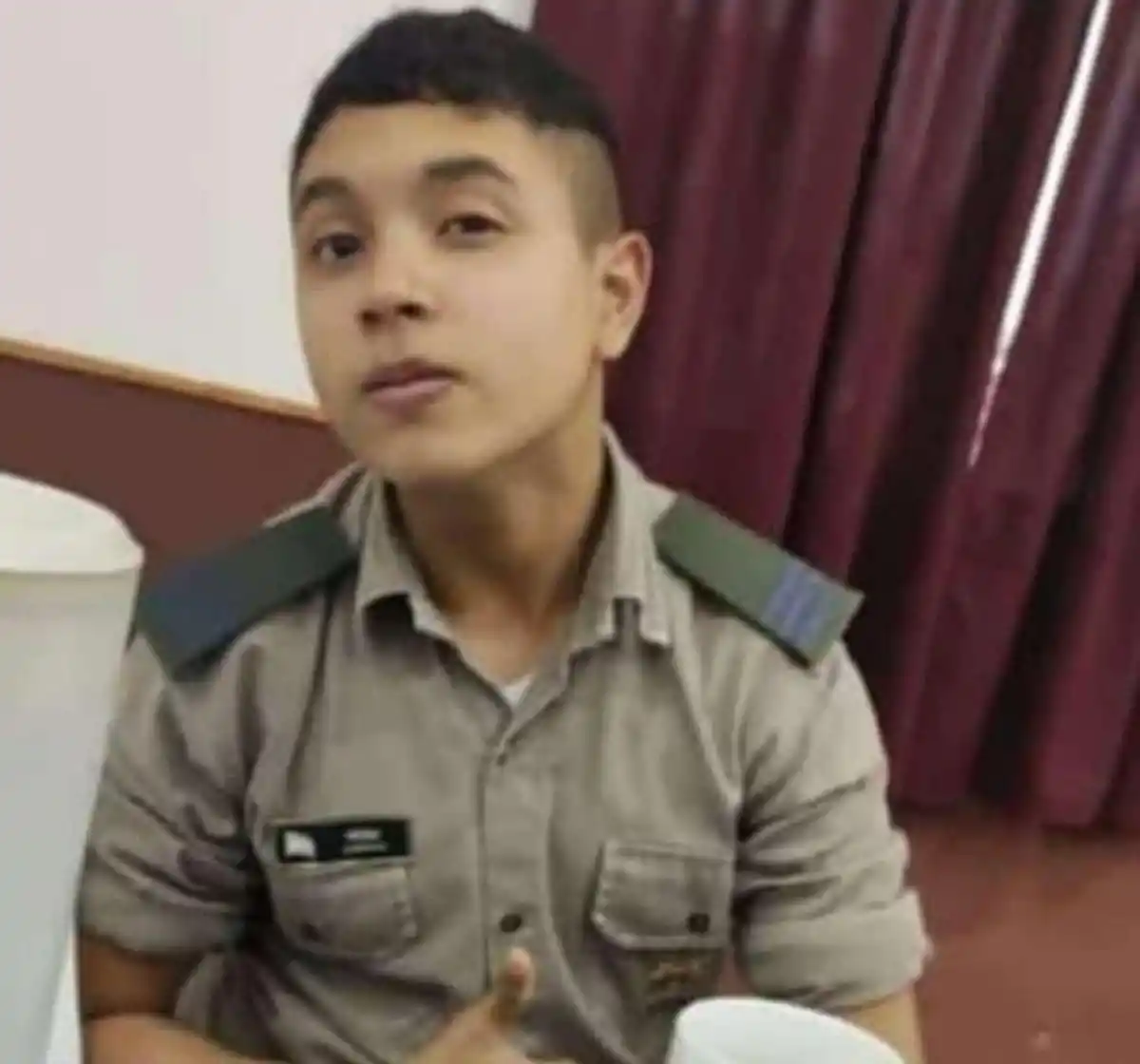 PÉRDIDA IRREPARABLE. Agustín Vera tenía 15 años y era cadete de 3er año. 