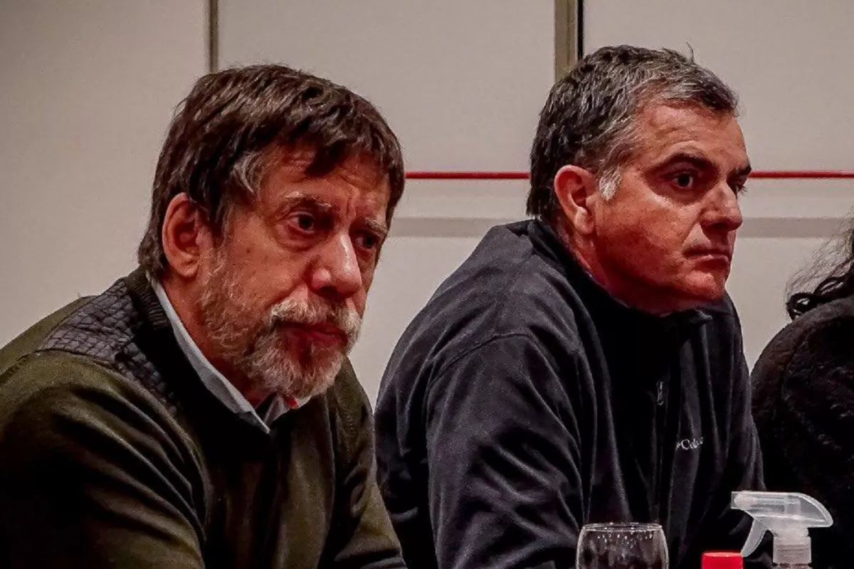 EN UNA REUNIÓN DE 2021. Bussi, líder de FR, y Sebastián Murga, presidente de CREO y de la Sociedad Rural de Tucumán. Foto de Archivo