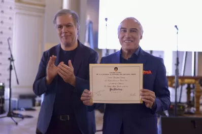 Paz Martínez fue declarado Personalidad de la Cultura