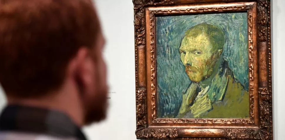 SIN DAÑOS. Preservaron el “Autorretrato de Saint-Remy” de Van Gogh. reuters