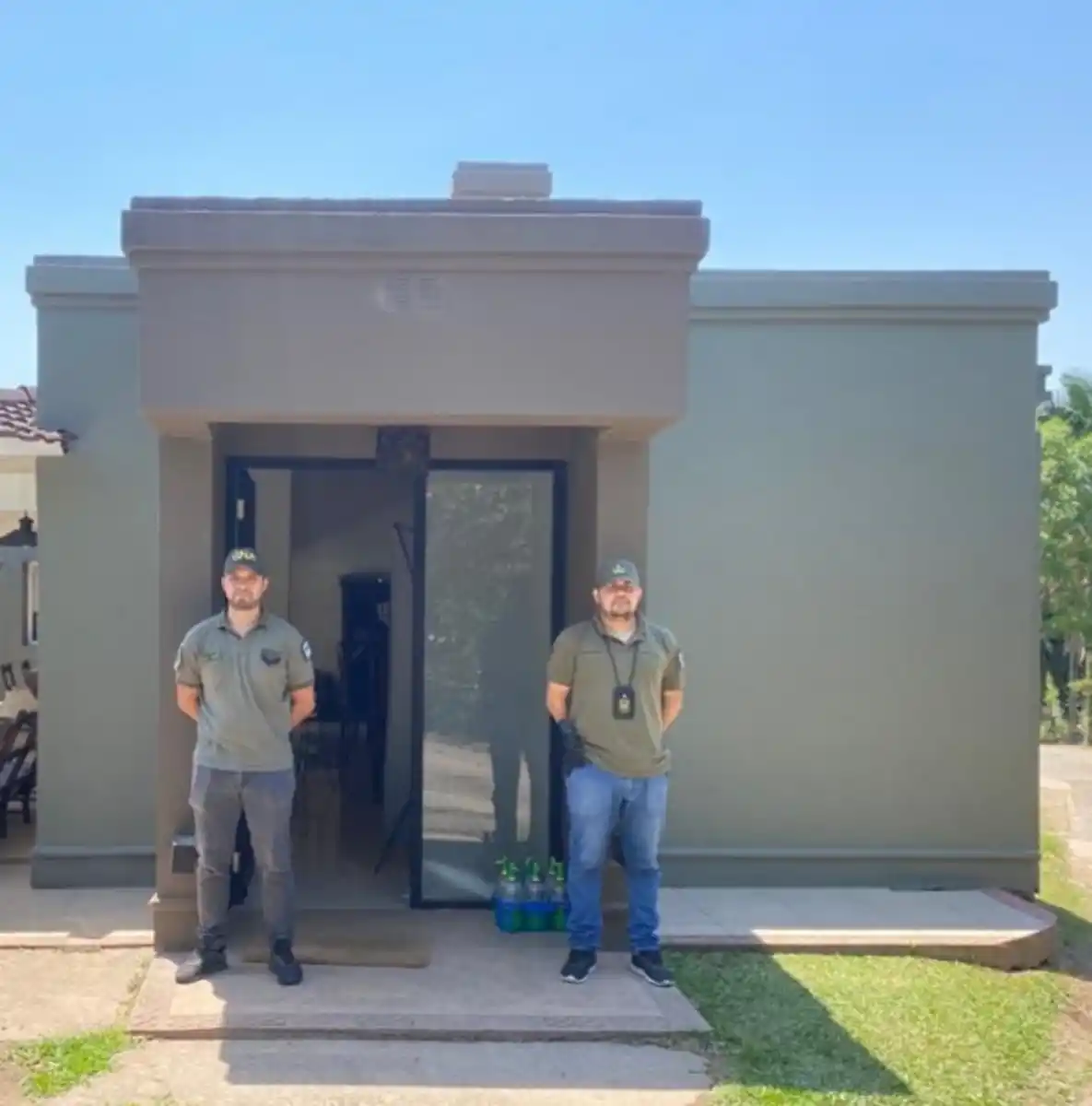 Operativo de Gendarmería.