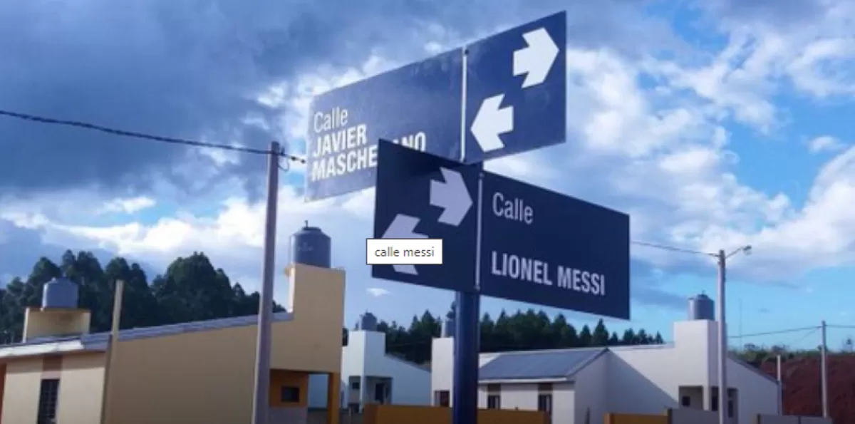 Dieron marcha atrás con el proyecto de rebautizar a una calle con el nombre de Messi