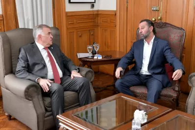 Fernando Juri se reunió con Jaldo en la Casa de Gobierno: los temas que trataron