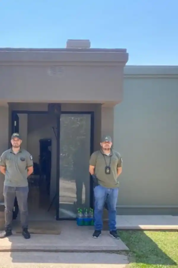 Operativo de Gendarmería.