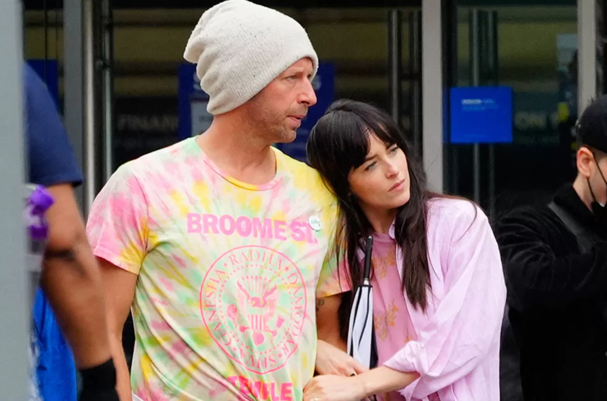 Dakota Johnson y Chris Martin están en pareja desde hace cinco años