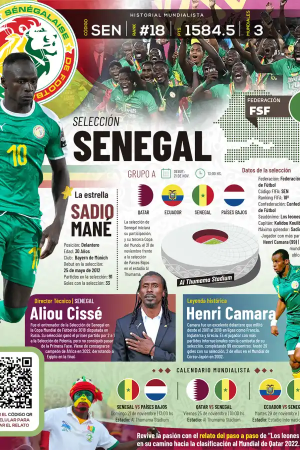 Qatar 2022: toda la información del Grupo A