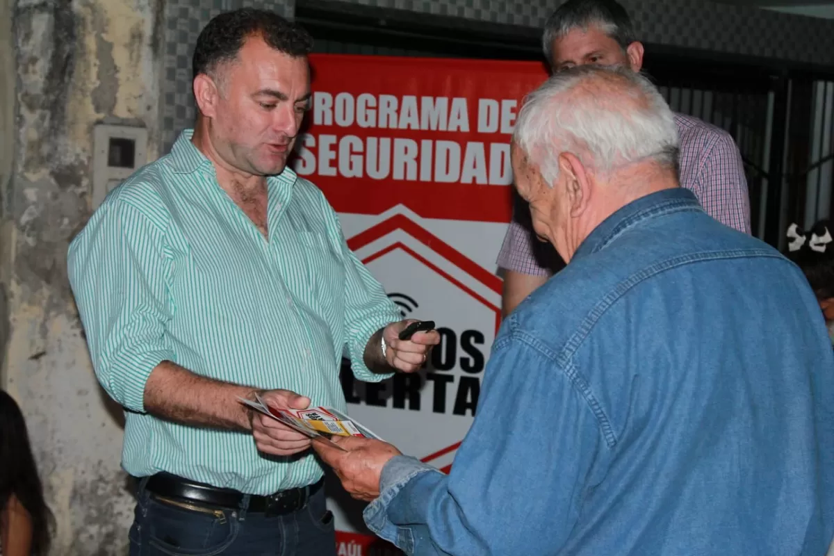 Raúl Albarracín: “Queremos construir una ciudad segura”