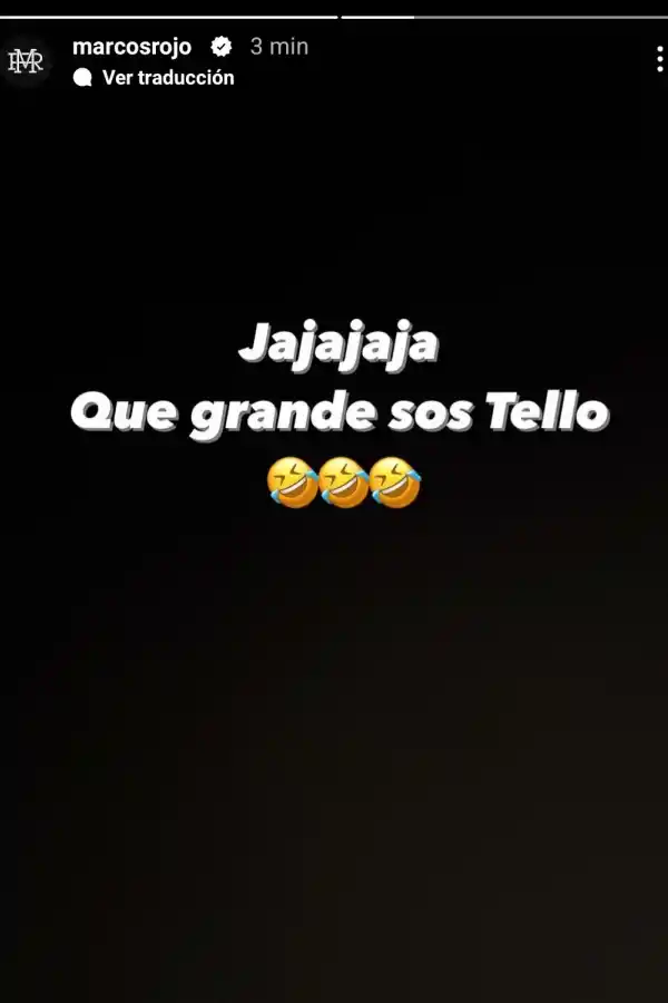 Escándalo en Boca-Racing: Marcos Rojo hizo un irónico posteo contra Tello