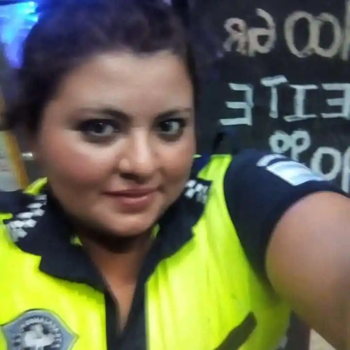 Mariela Medina se recupera en el Centro de Salud.  