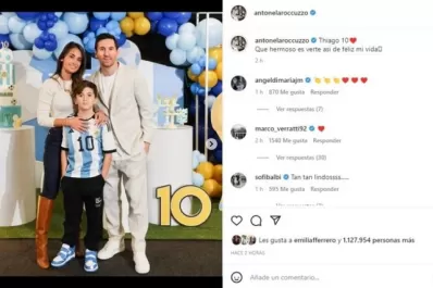 Fotos: el cumpleaños temático de Thiago Messi y el increíble look de Antonela Roccuzzo