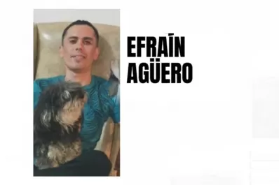 Hallaron a Efraín Agüero, el hombre que era intensamente buscado por sus familiares