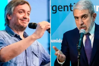 Interna del FdT: Aníbal Fernández cruzó a Máximo Kirchner tras sus críticas al Presidente